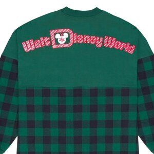 Walt Disney World Holiday Plaid Spirit Jersey for Adults - S